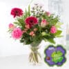 Blumenstrauß Carlotta + Milka Alles Gute