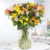 Inkalilien (Alstroemeria) - Blumenstrauß Farbenspiel